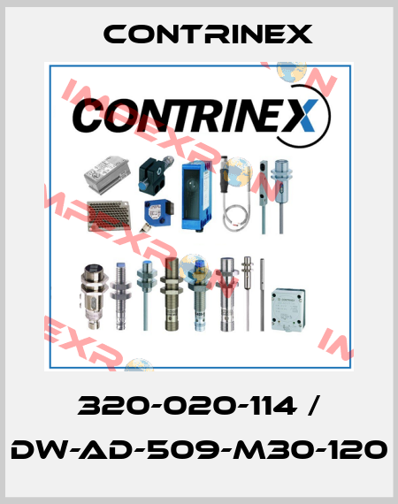 320-020-114 / DW-AD-509-M30-120 Contrinex