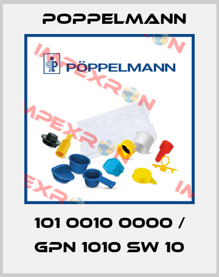 101 0010 0000 / GPN 1010 SW 10 Poppelmann