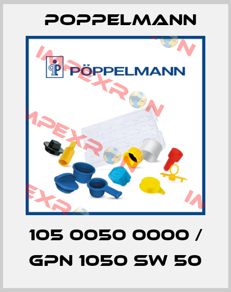 105 0050 0000 / GPN 1050 SW 50 Poppelmann