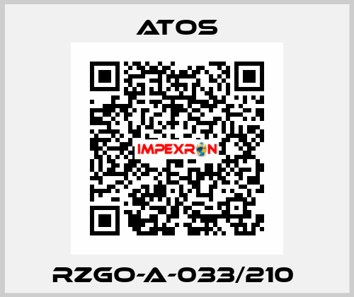 RZGO-A-033/210  Atos
