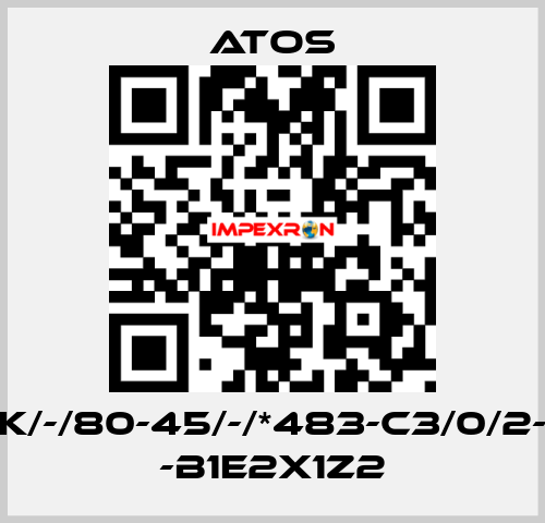 CK/-/80-45/-/*483-C3/0/2-H -B1E2X1Z2 Atos