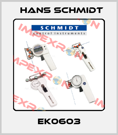 EK0603 Hans Schmidt
