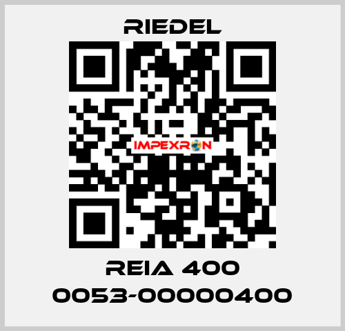 REIA 400 0053-00000400 Riedel