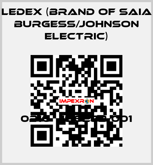 0216   186273-001 Ledex (brand of Saia Burgess/Johnson Electric)