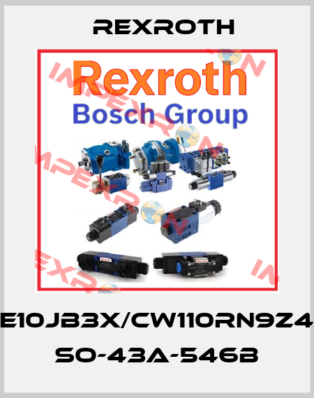 4WE10JB3X/CW110RN9Z45/5 SO-43A-546B Rexroth