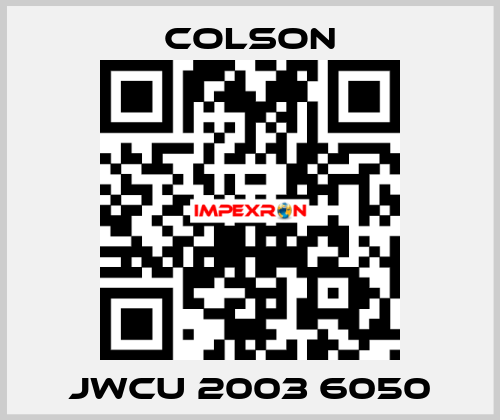 JWCU 2003 6050 Colson