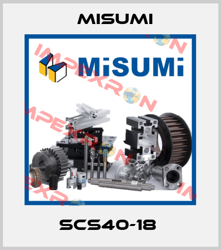 SCS40-18  Misumi