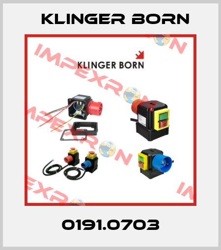 0191.0703 Klinger Born