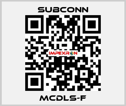 MCDLS-F SubConn