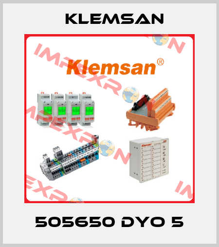 505650 DYO 5 Klemsan