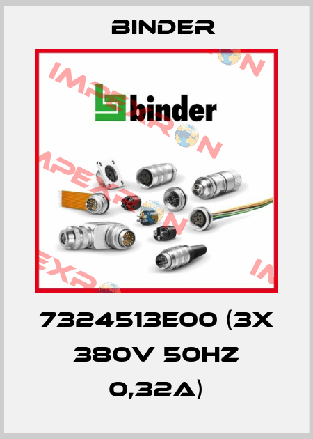 7324513E00 (3x 380V 50Hz 0,32A) Binder