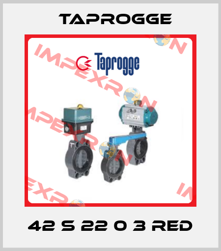 42 S 22 0 3 Red Taprogge