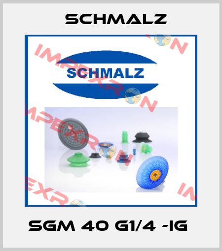 SGM 40 G1/4 -IG  Schmalz