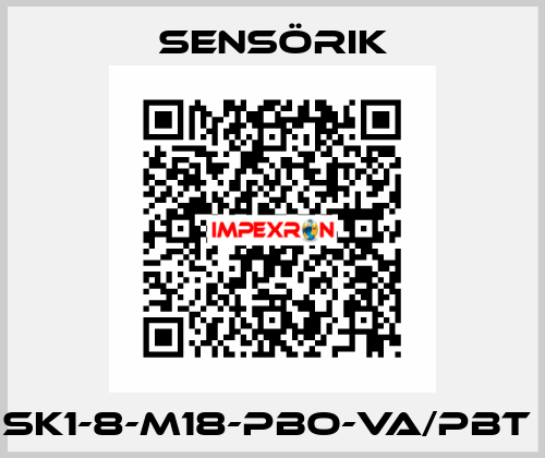 SK1-8-M18-PBO-VA/PBT  Sensörik
