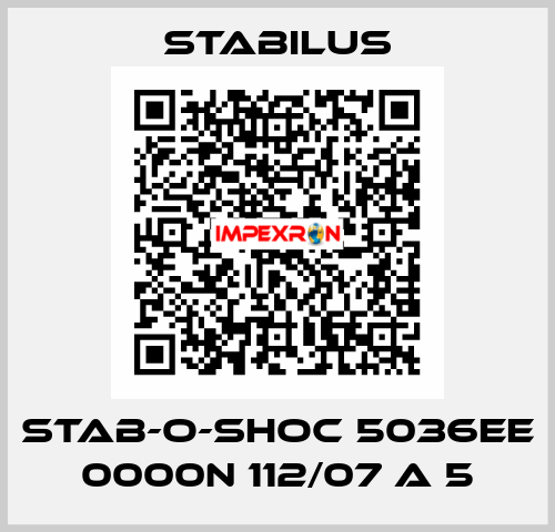 STAB-O-SHOC 5036EE 0000N 112/07 A 5 Stabilus