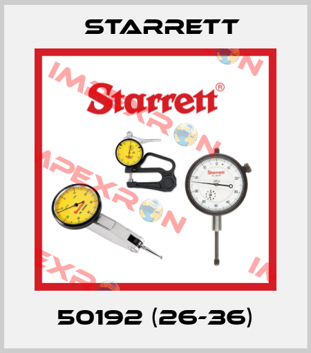 50192 (26-36) Starrett