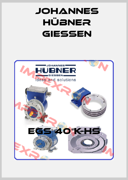 EGS 40 K-HS Johannes Hübner Giessen