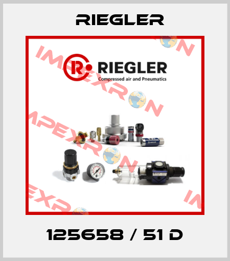 125658 / 51 D Riegler