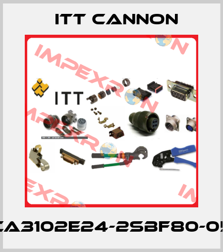 CA3102E24-2SBF80-05 Itt Cannon
