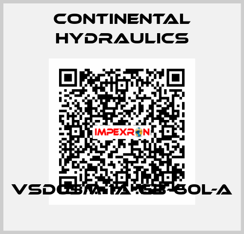 VSD05M-1A-GB-60L-A Continental Hydraulics