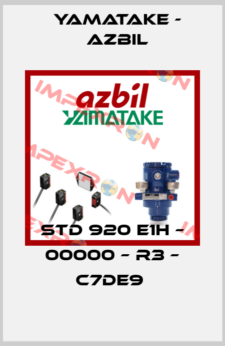 STD 920 E1H – 00000 – R3 – C7DE9  Yamatake - Azbil