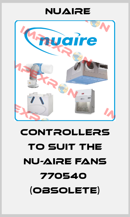 controllers to suit the NU-Aire fans 770540  (obsolete) Nuaire