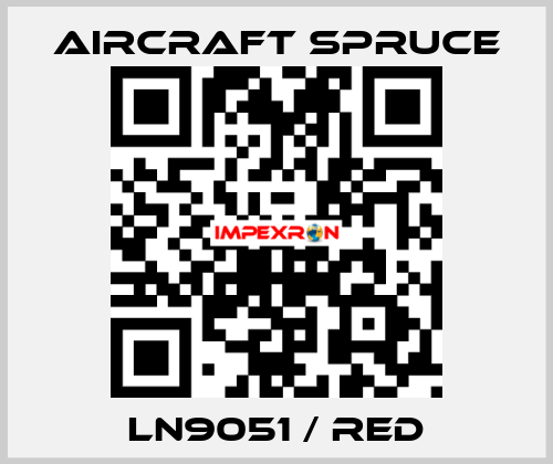 LN9051 / red Aircraft Spruce