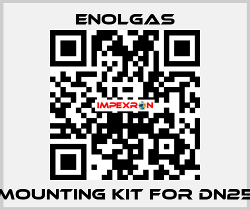 mounting kit for DN25 Enolgas