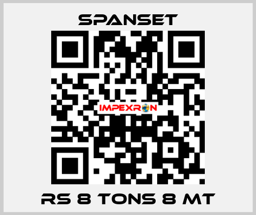 RS 8 TONS 8 MT SpanSet