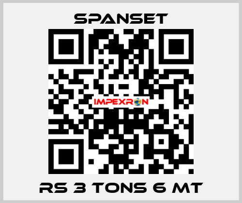 RS 3 TONS 6 MT SpanSet