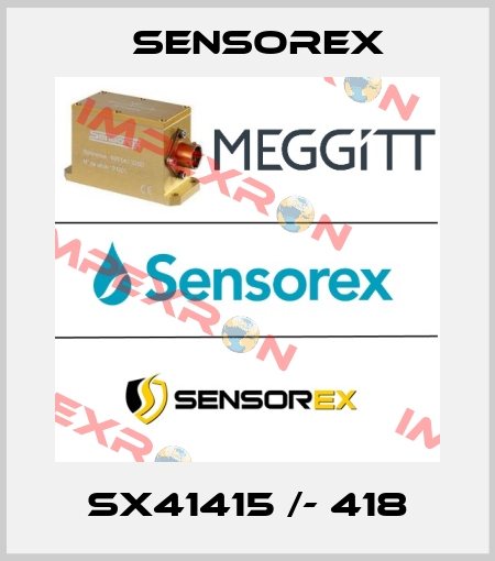 SX41415 /- 418 Sensorex