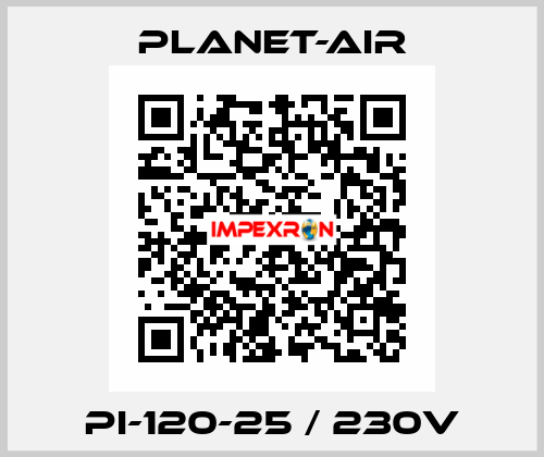 PI-120-25 / 230V planet-air
