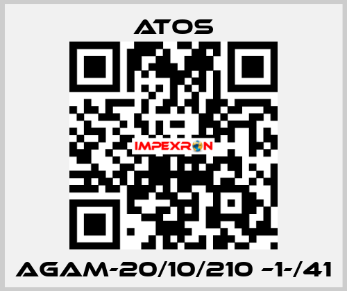 AGAM-20/10/210 –1-/41 Atos