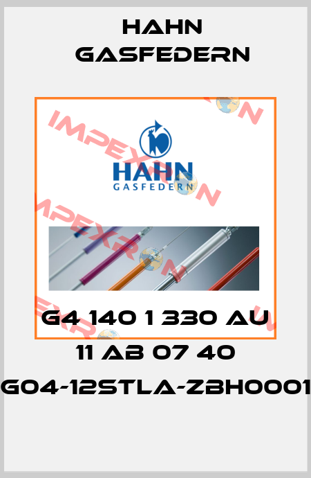 G4 140 1 330 AU 11 AB 07 40 (G04-12STLA-ZBH0001) Hahn Gasfedern