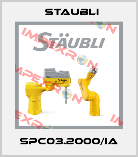 SPC03.2000/IA Staubli