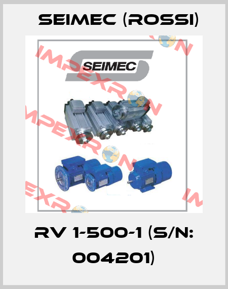 RV 1-500-1 (S/N: 004201) Seimec (Rossi)
