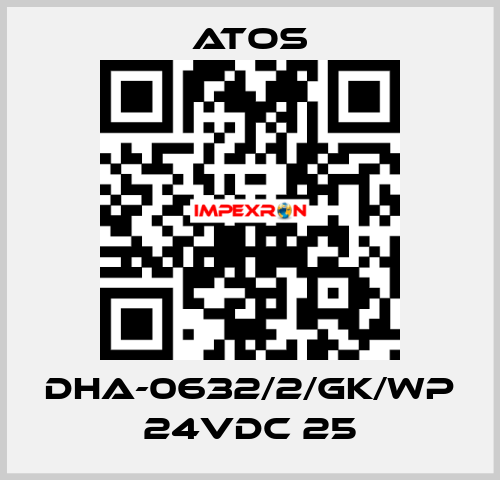 DHA-0632/2/GK/WP 24VDC 25 Atos