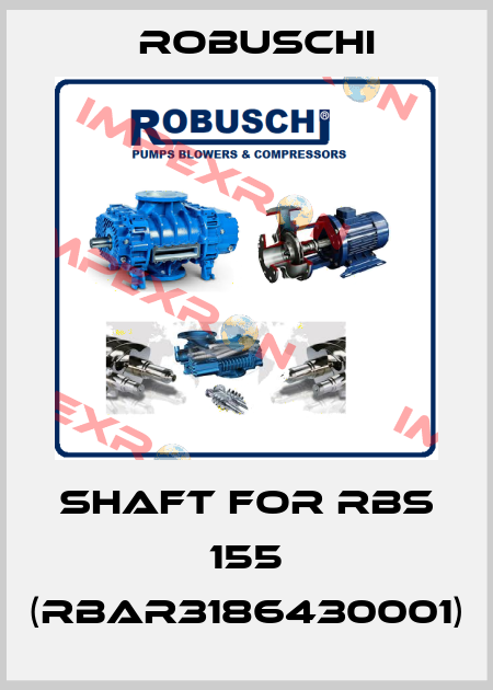 Shaft for RBS 155 (RBAR3186430001) Robuschi