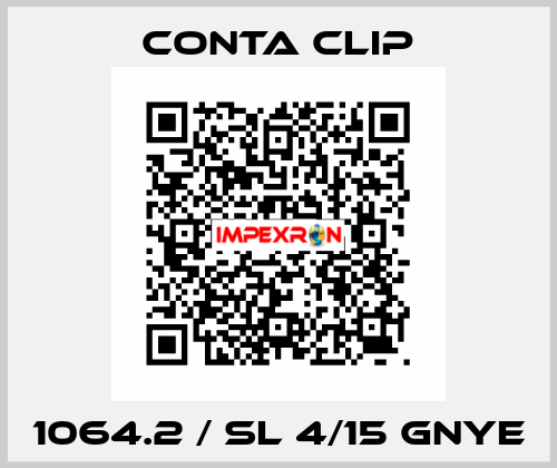 1064.2 / SL 4/15 GNYE Conta Clip