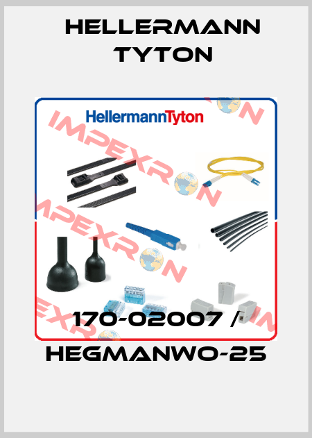 170-02007 / HEGMANWO-25 Hellermann Tyton