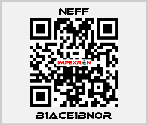 B1ACE1BN0R Neff