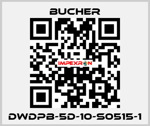 DWDPB-5D-10-S0515-1 Bucher