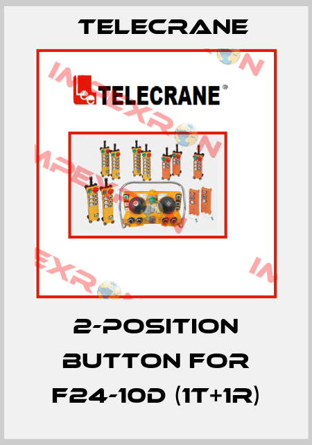 2-position button for F24-10D (1T+1R) Telecrane