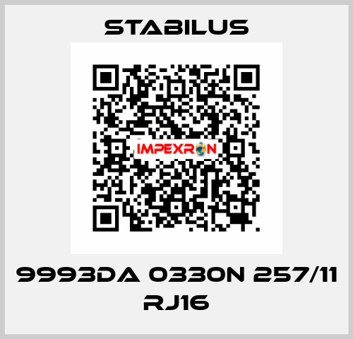 9993DA 0330N 257/11 RJ16 Stabilus