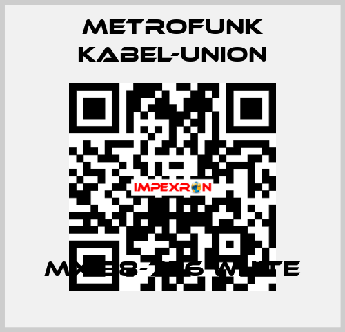 MX 28-736 white METROFUNK KABEL-UNION