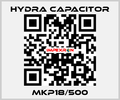 MKP18/500 Hydra capacitor