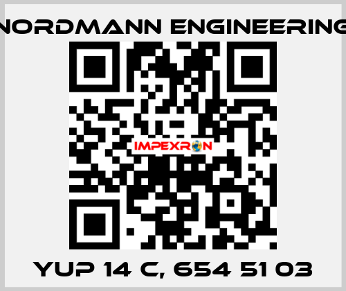 YUP 14 C, 654 51 03 NORDMANN ENGINEERING