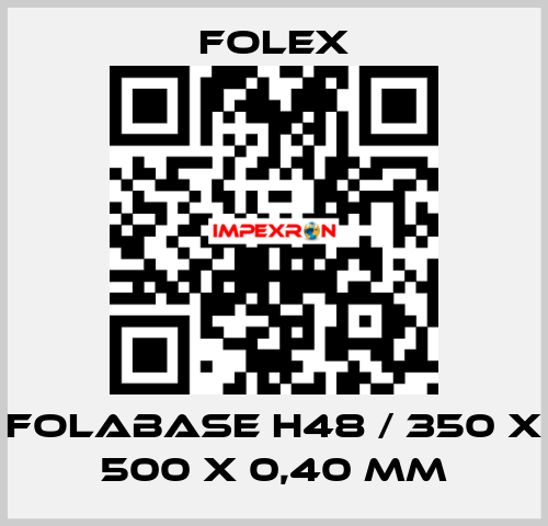 Folabase H48 / 350 x 500 x 0,40 mm Folex