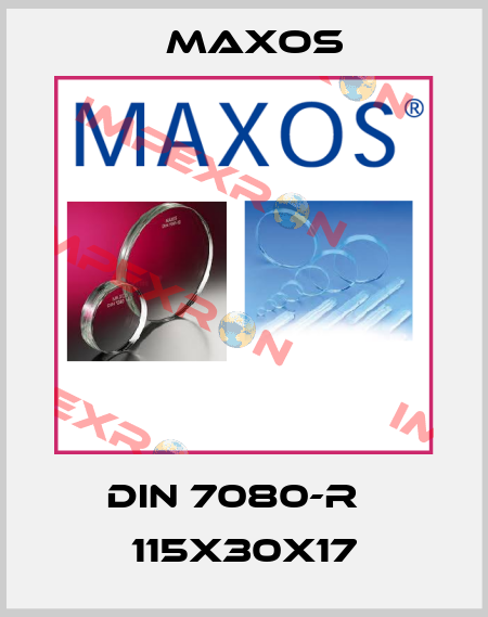 DIN 7080-R   115x30x17 Maxos