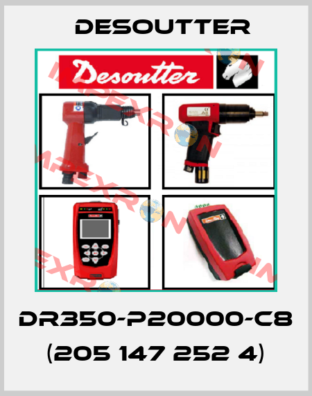 DR350-P20000-C8 (205 147 252 4) Desoutter